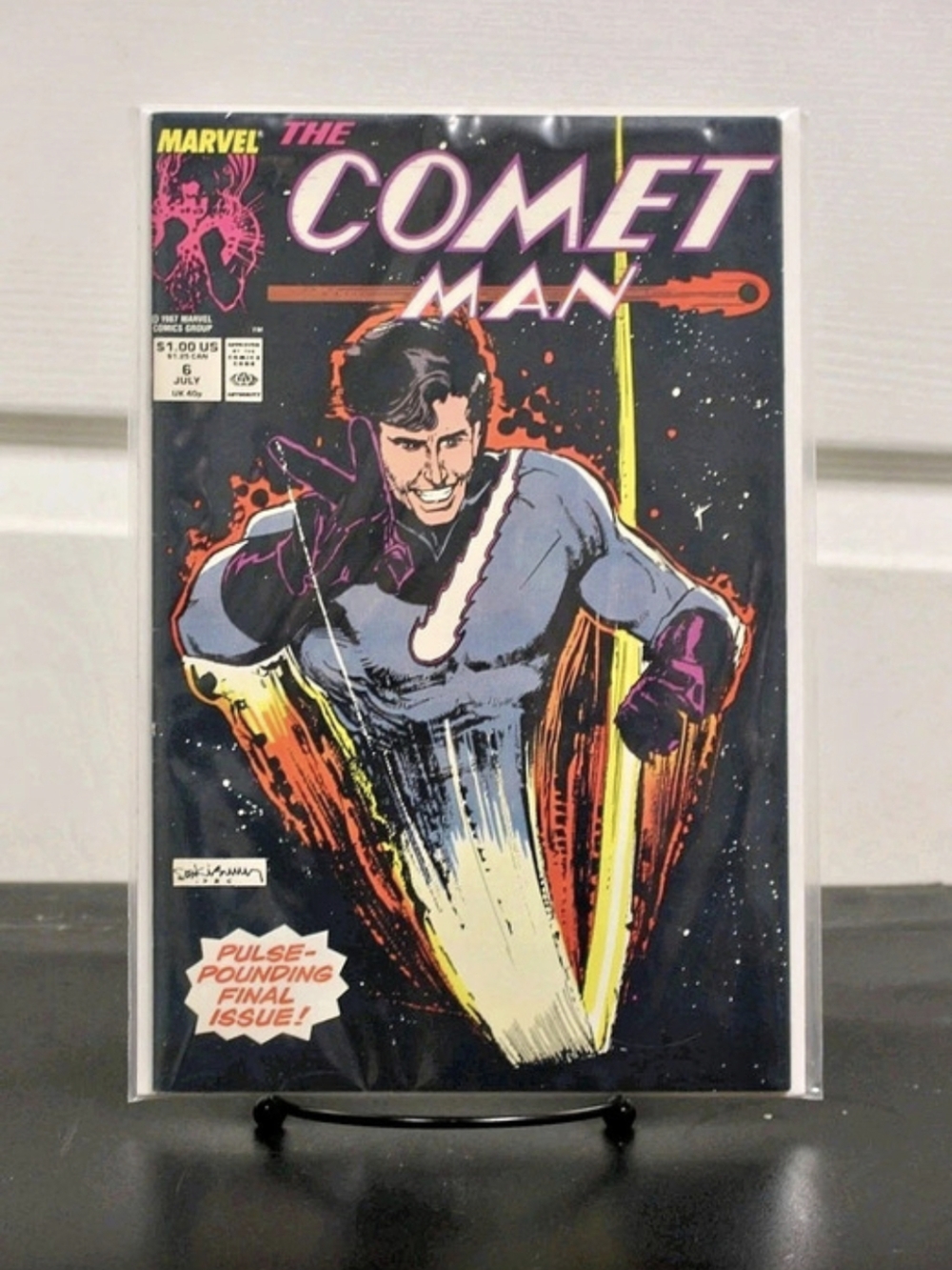 Marvel Comics The Comet Man Volume 1, No. 6, 1987